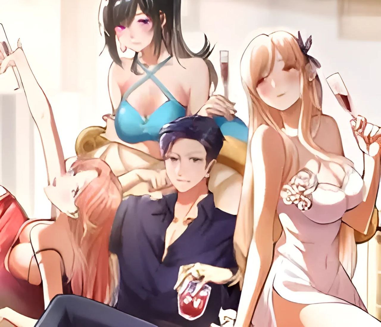 I Regressed to level up instead of Being a Simp